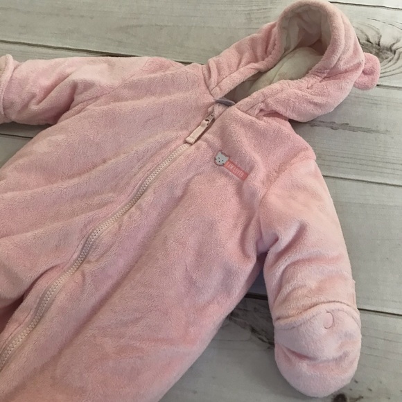 8/$25 Carter’s 6-9 month Pink Winter Bundler - Picture 3 of 11